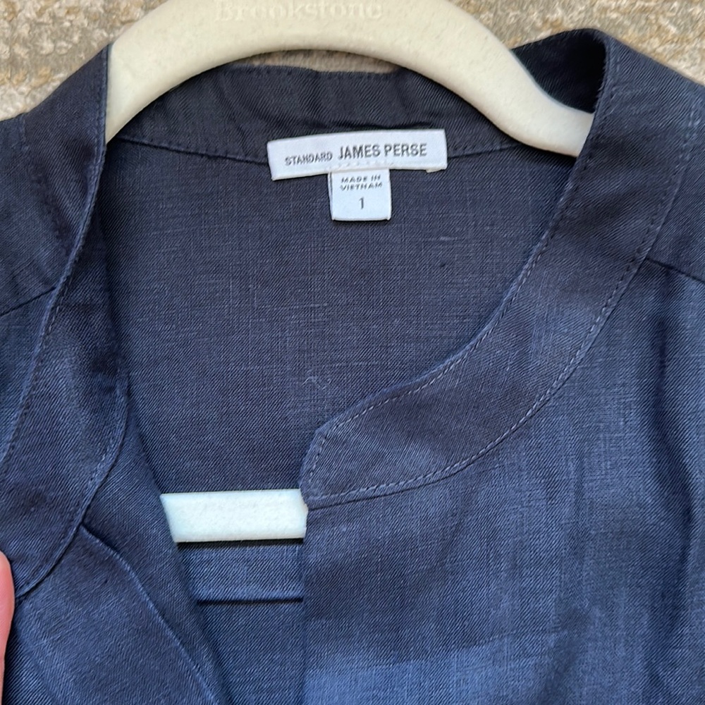 Like new!!! James Perse tie waist line  dress. - Picture 2 of 3